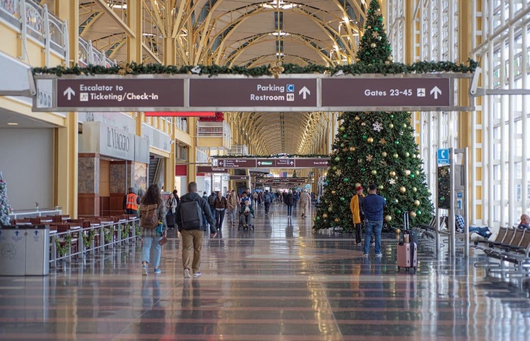 Airport Christmas Holiday Strapi
