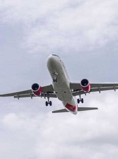 BWI to Port of Baltimore Plane Arriving