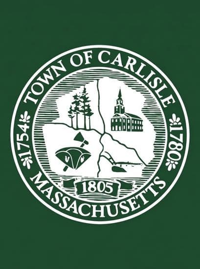 Carlisle MA Car Service Town Emblem