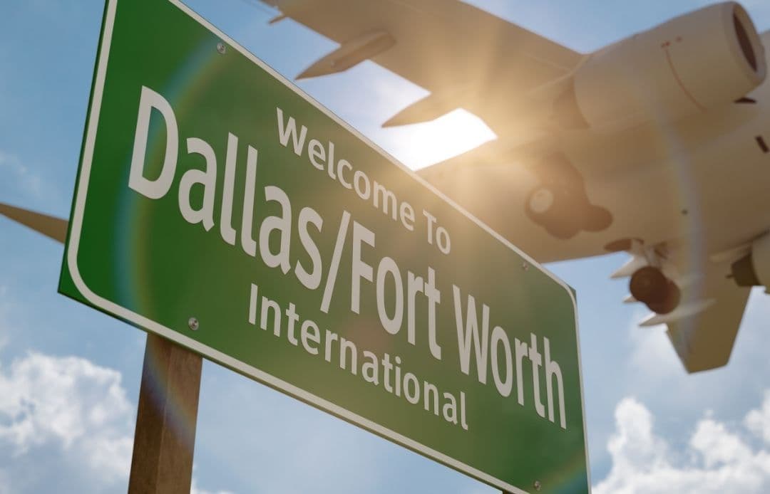 DFW Airport Sign Strapi