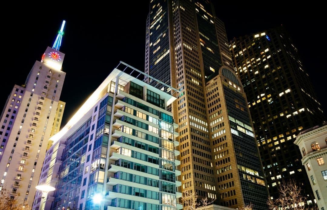 Downtown Dallas Night Thumbnail