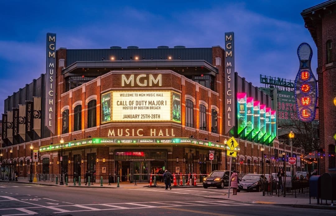 Fenway Boston Car Service MGM Music Hall