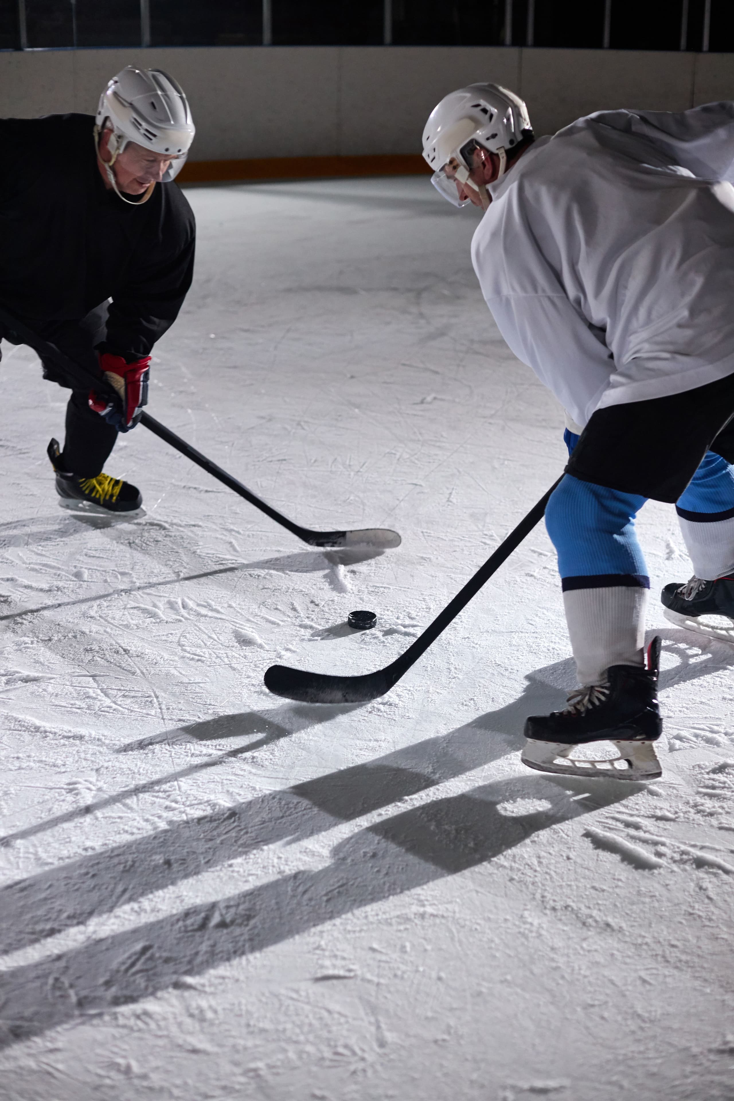 Hockey Faceoff Vertical