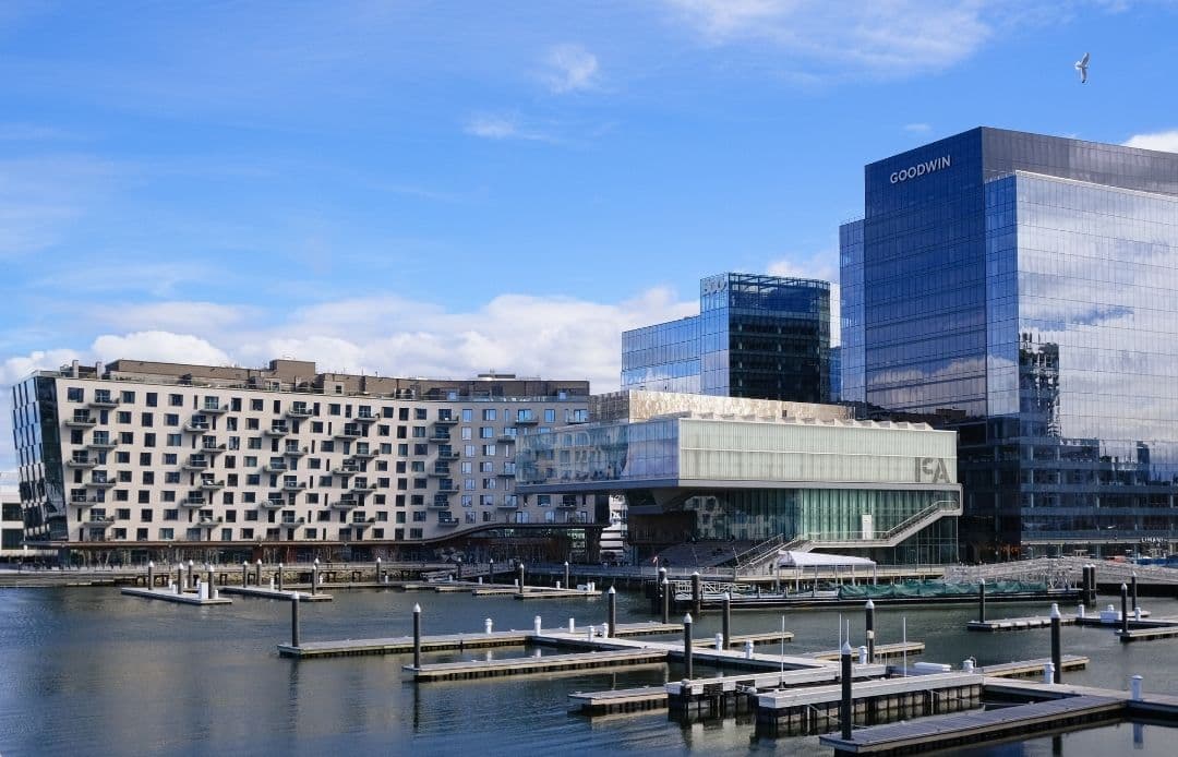 Seaport Boston Car Service Business Sector and Docks