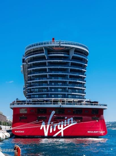 Virgin Voyages Transportation Rear View of Ship