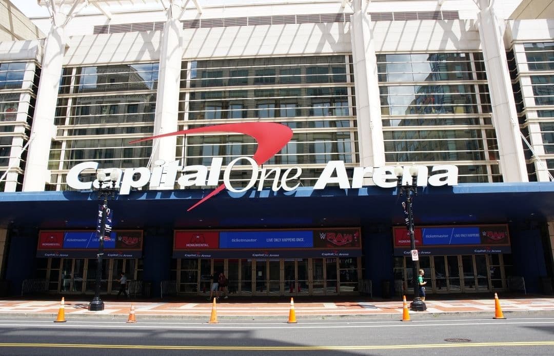 capital one arena sign
