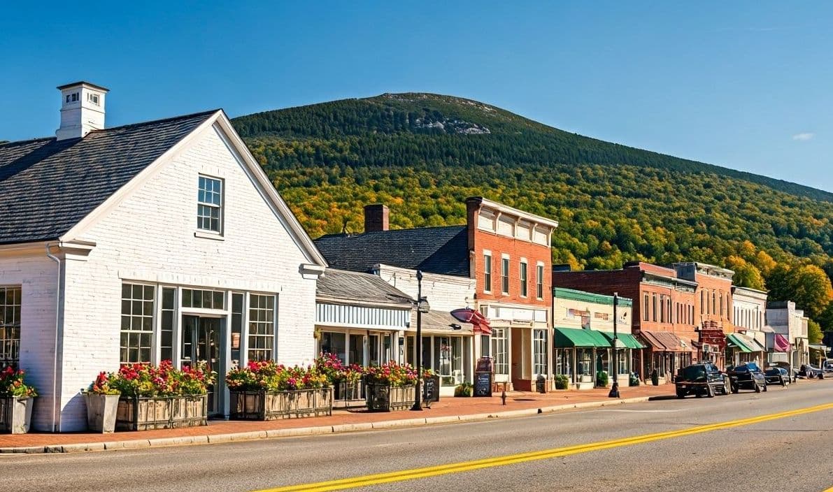berkshires town street