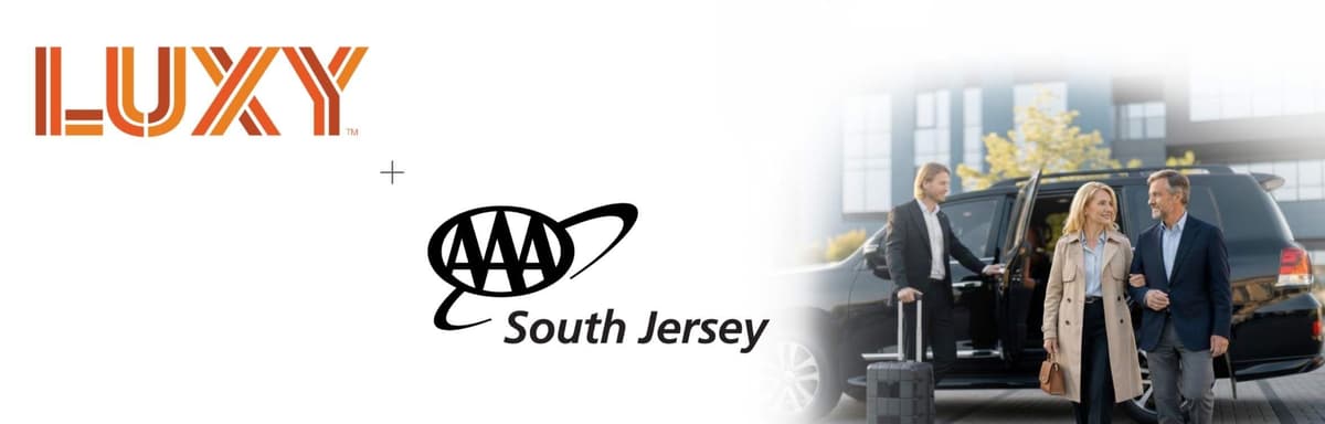 AAA South Jersey and LUXY Ride Announce Strategic Partnership