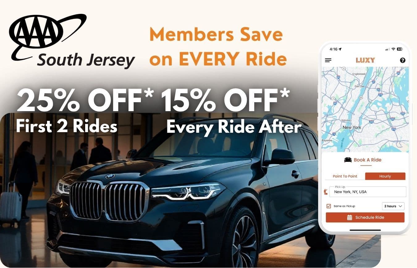 AAA South Jersey Partner - LUXY Ride