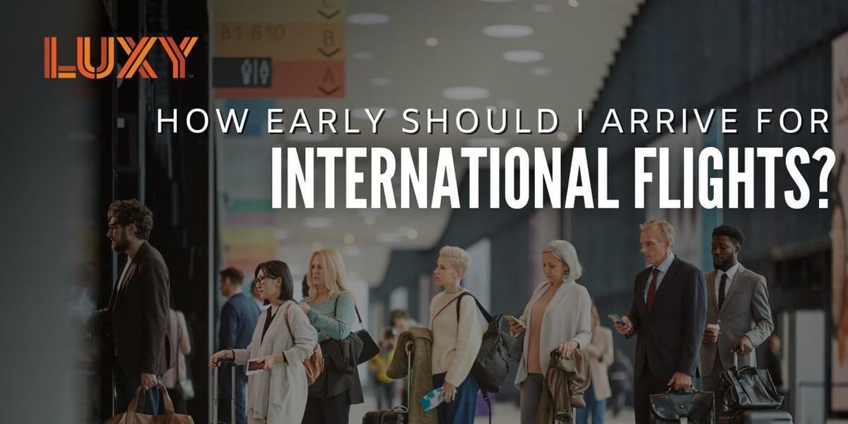 Airport for an International Flight