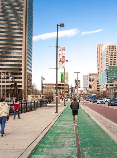 Best Hotels Near Port of Baltimore Street View of City