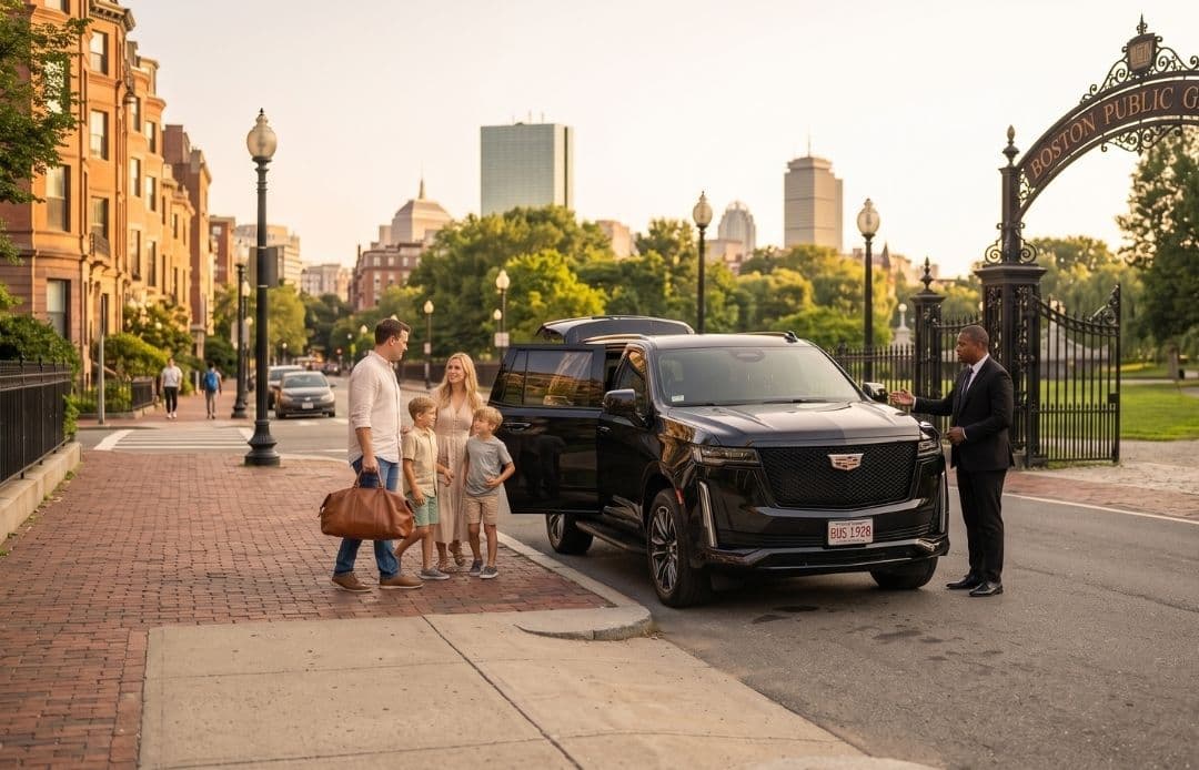Boston Things To Do Car Service Family at the Park