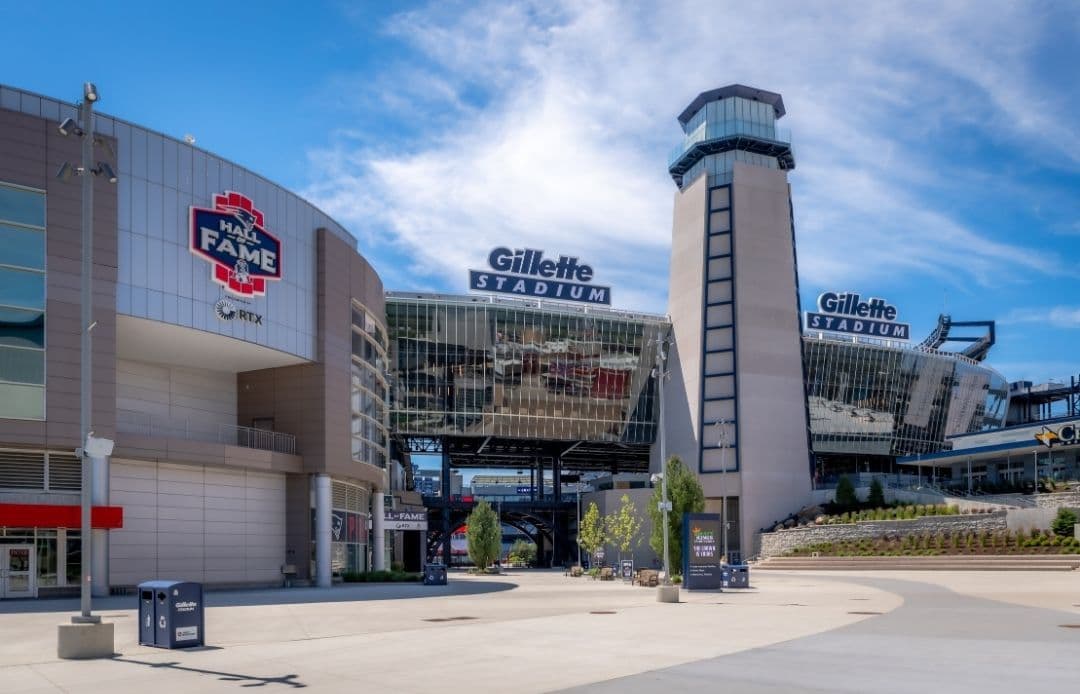 Boston to Gillette Stadium Car Service Gillette Stadium Exterior