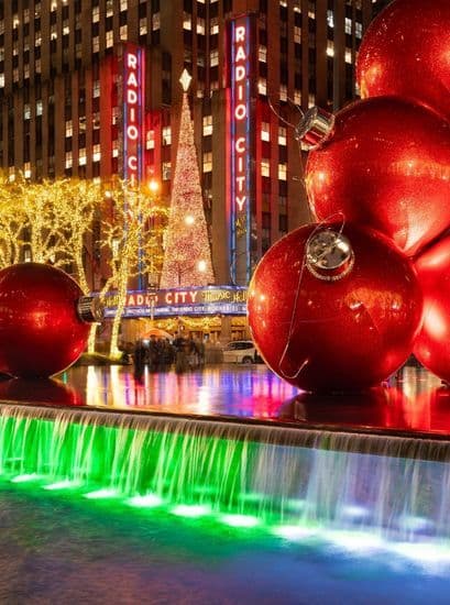 Christmas in NYC Vertical