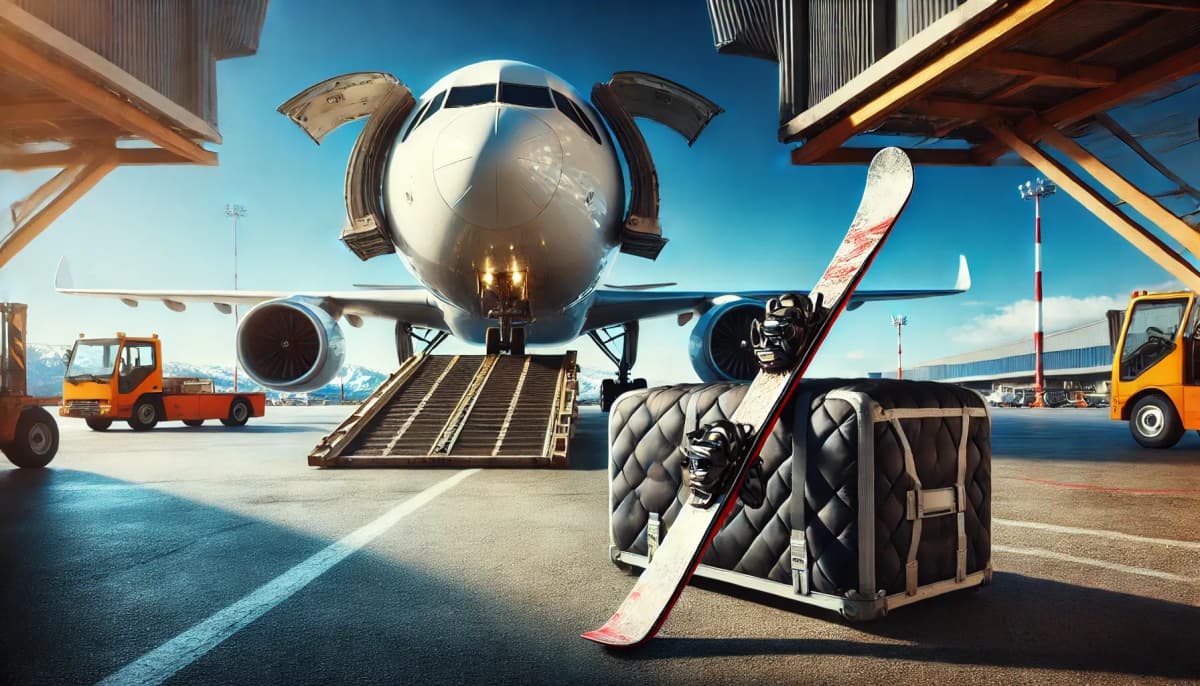 How much does it cost to fly with a pair of skis?