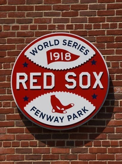 Fenway Park Car Service Old Red Sox Logo