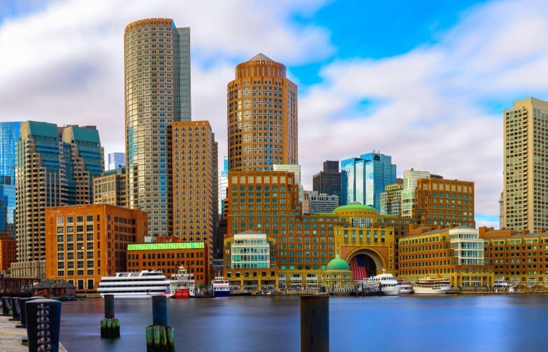Financial District Boston Car Service View From Water