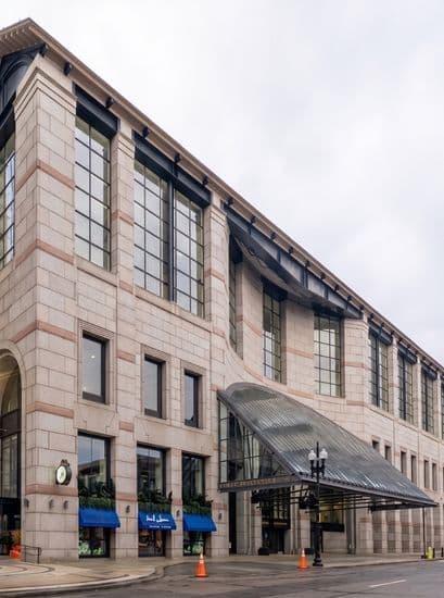 Hynes Convention Center Car Service Exterior Front Entrance