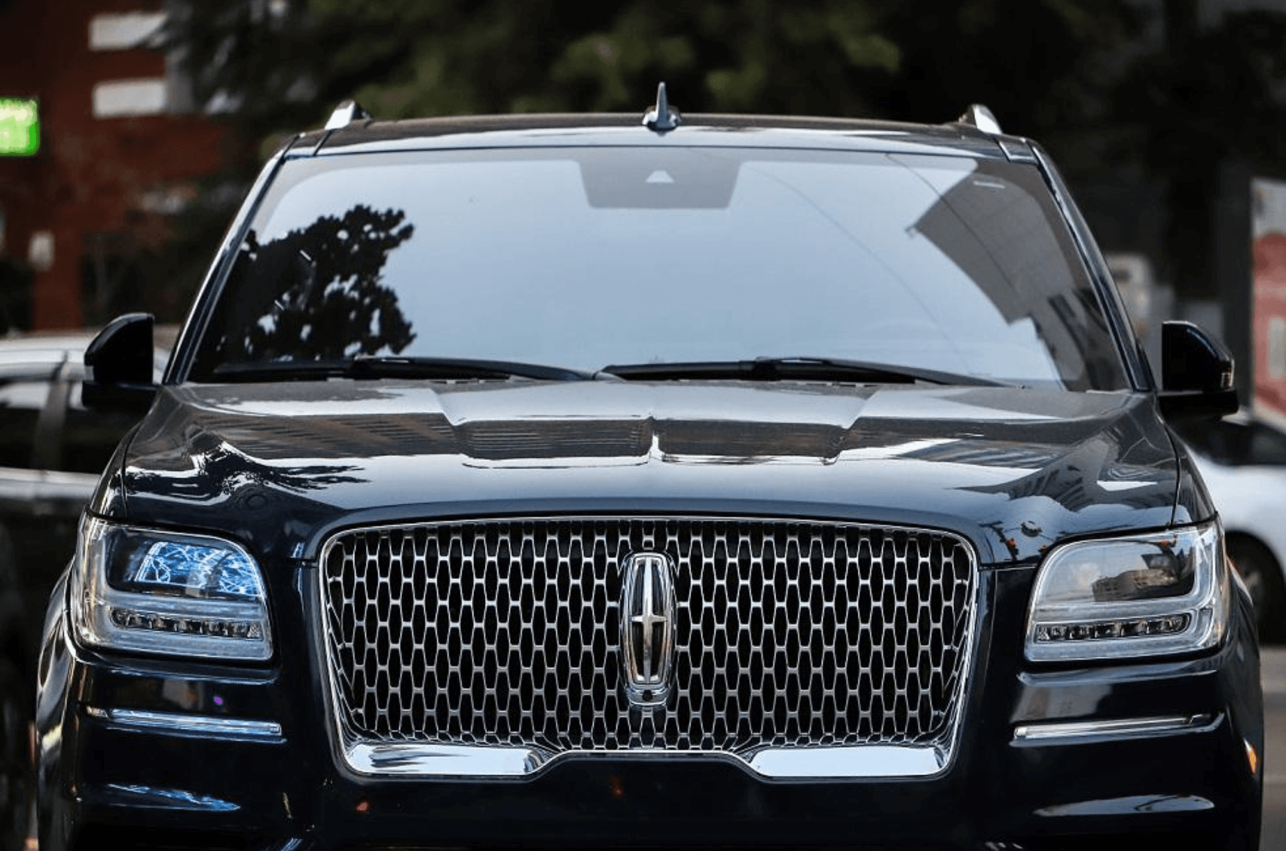 LUXY Ride luxury vehicle at Minneapolis-Saint Paul International Airport