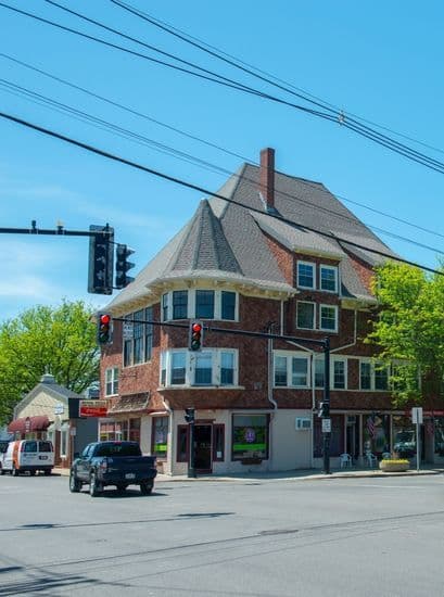 Medfield MA Car Service Historic Commercial Building