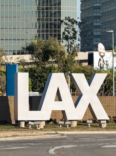 Newport Beach to LAX Car Service LAX Sign