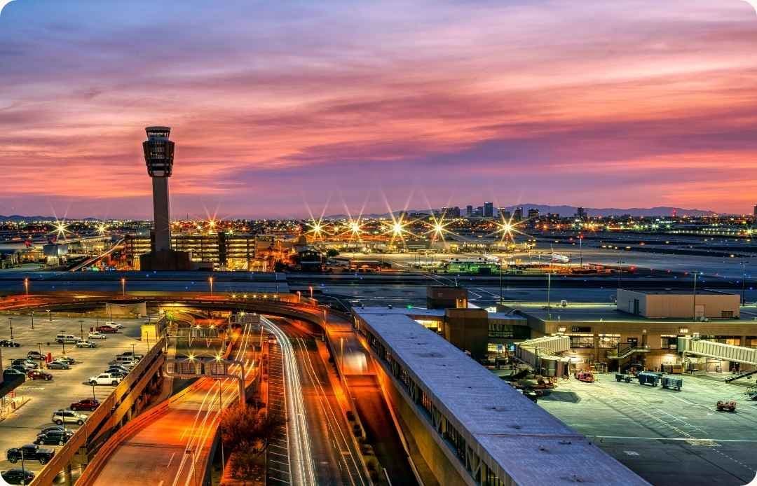 Phoenix chauffeur service, LUXY Ride at PHX Sky Harbor