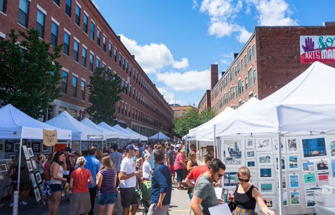 South End Boston Car Service Art Sale