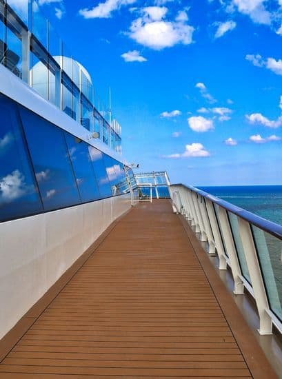What to Do If Your Flight Is Delayed Before a Cruise Calm Shot of Balcony on Side of Ship
