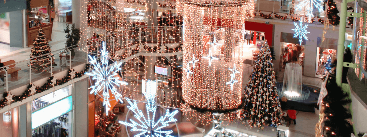 best place for christmas shopping in US, best holiday shopping malls in US