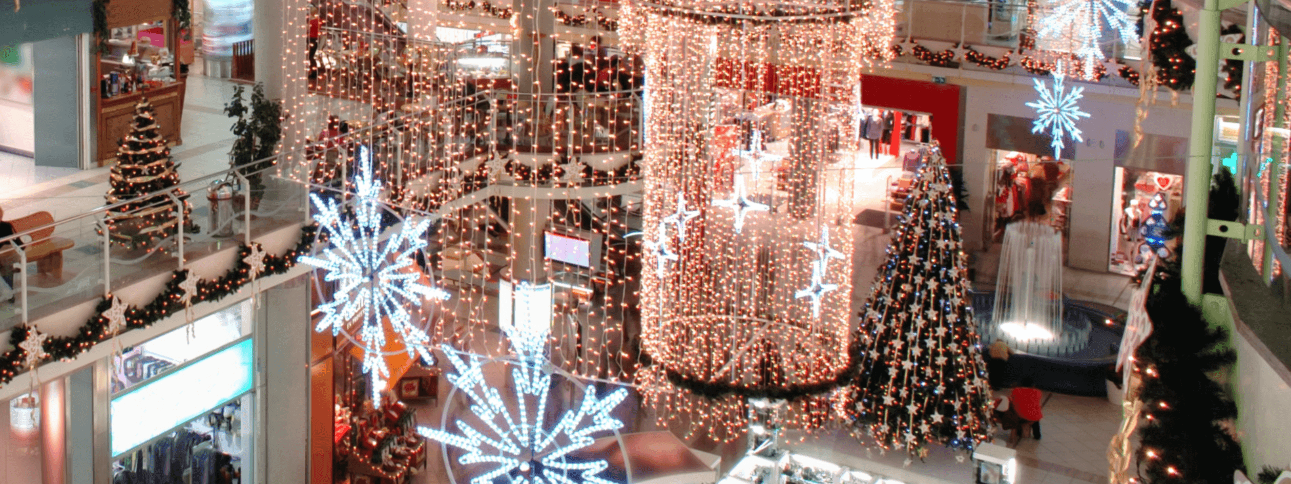 best place for christmas shopping in US, best holiday shopping malls in US