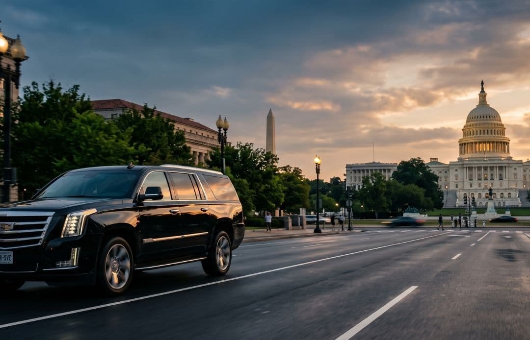 dc black car service pic 2
