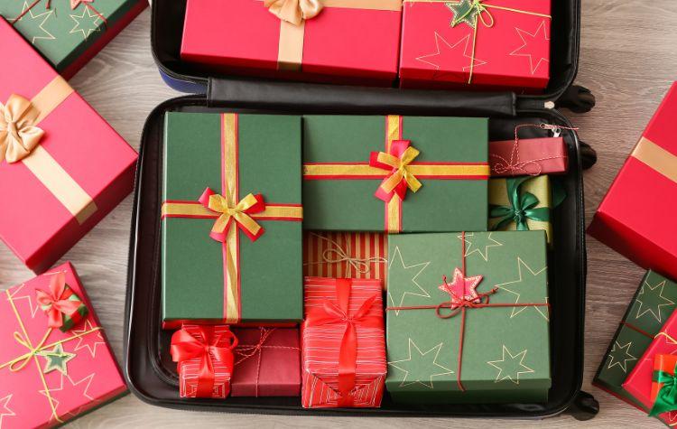 A suitcase full of gifts