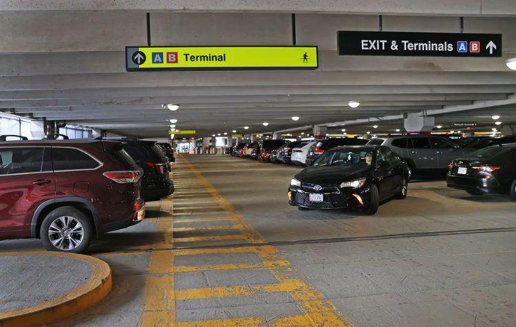 BOS Airport Terminal Parking (Image credit: https://www.bostonglobe.com/2022/07/26/metro/logan-airport-has-most-expensive-parking-us-according-new-ranking/)