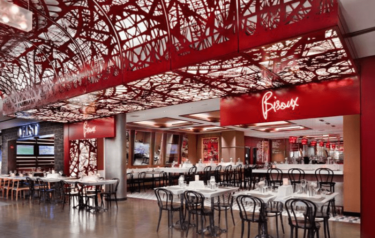 Bisoux LGA (Image Credit: https://www.shawmut.com/portfolio/hospitality/casual-dining/bisoux-at-laguardia-airport-queens-ny)