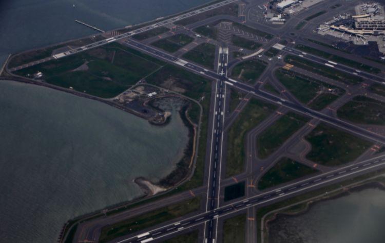Boston Logan Airport From Above