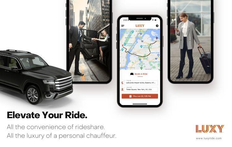 Elevate Your Ride. All the convenience of rideshare. All the luxury of a personal chauffeur