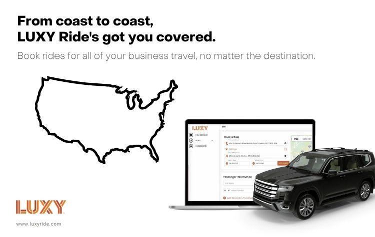 From coast to coast, LUXY™ Ride's got you covered