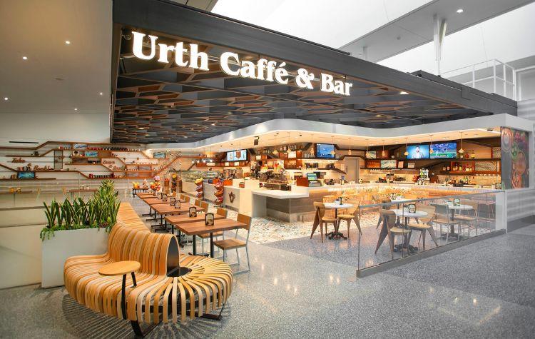 Photo of a modern style cafe and bar at LAX